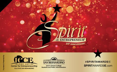 Finalists announced for 2022 Spirit of the Entrepreneur Awards 20th Anniversary event! Image.