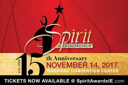2017 Spirit of the Entrepreneur Award Recipients Announced! Image.